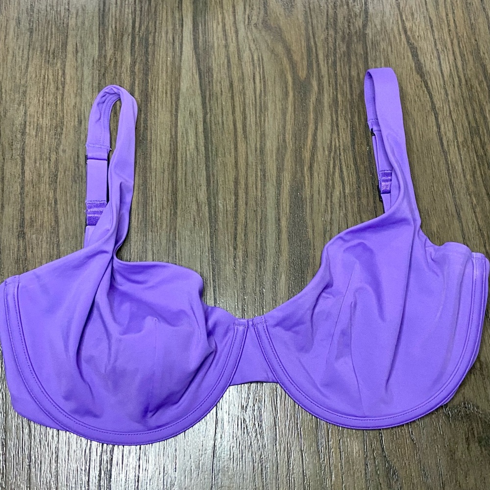 CUUP Bold Purple Underwire Bra